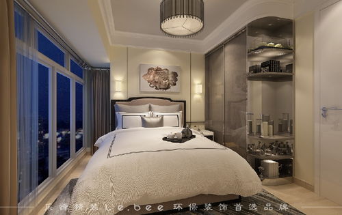 89平现代简约三居装修效果案例 银信中心简约风格实景图赏析